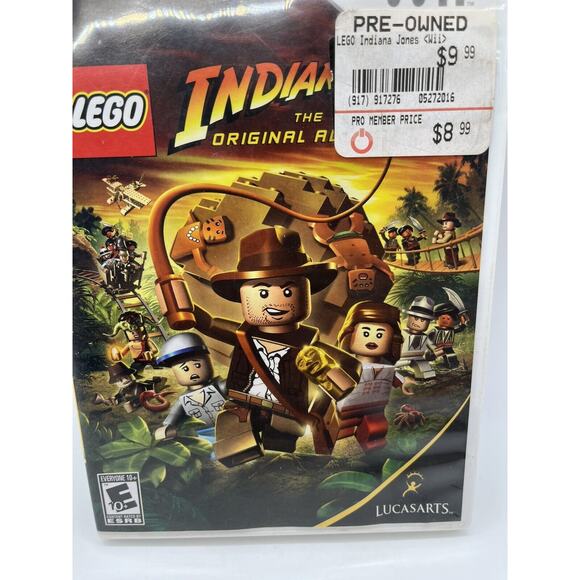 LEGO Indiana Jones: The Original Adventures Nintendo Wii 2008 - TESTED - Picture 2 of 7